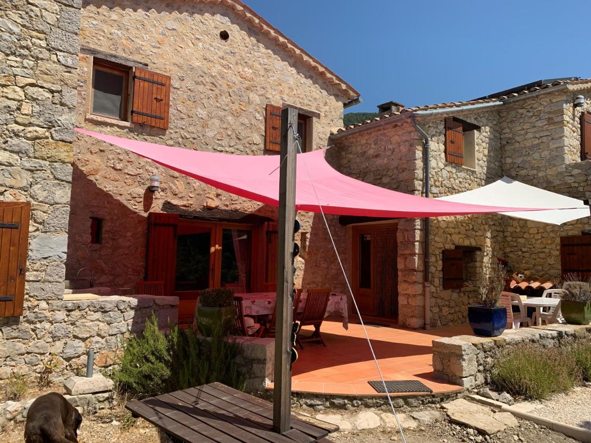 Font Nouvelle Maison De Charme Drome Provencale, 6 Ou 10 Personnes Avec Piscine Plaisians Exterior foto